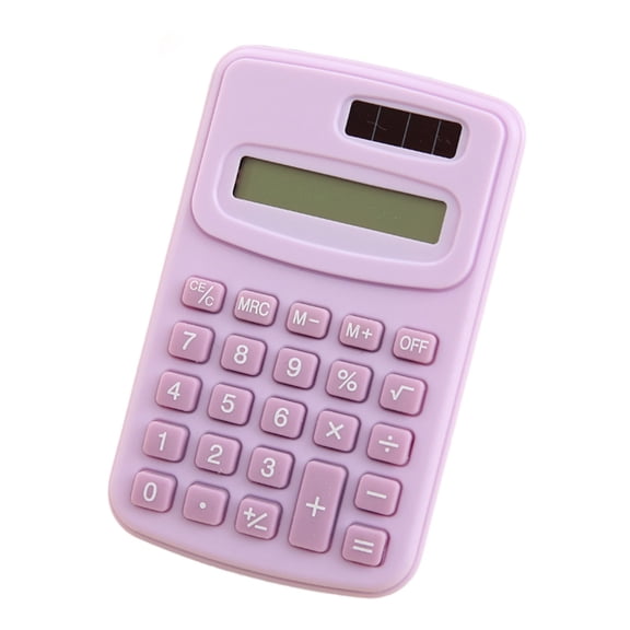 Large Screen 8-Digit Portable Calculator for Office and School, Ergonomic Design, Lightweight, with Automatic Shut-Off, for Students and All Ages