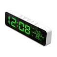 Large Screen Desktop Timer Temperature Display Alarm Clock with