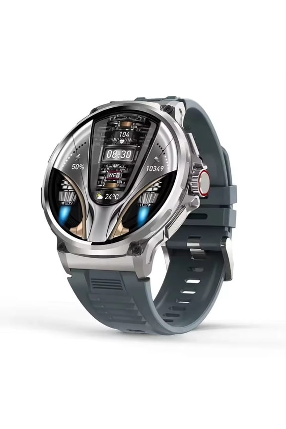 Large Screen IP68 Waterproof Men Smart Watch with Bluetooth Calling Multisports Fitness Tracker