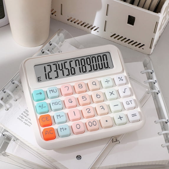 Large Screen Multi-Functional Financial Office Calculator - Ergonomic Design for Comfortable Everyday Use, Reliable and Accurate, Ideal for Professionals and Students for Financial Calculations