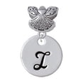 thumbnail image 1 of Large Script Letter - I - 3/4'' Disc - Guardian Angel Charm Bead, 1 of 1