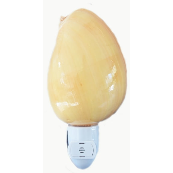 Large Seashell Night Light Nitelight Melo Melo Shell Large 5.5" Automatic Sensor