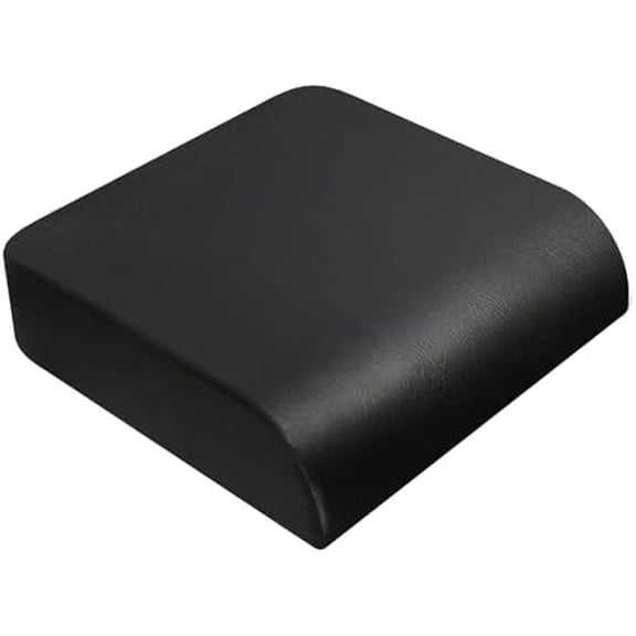 Large Seat Cushion, 4 Inch Thick Memory Foam PU Leather Cushion for Sciatica, Hip, Low Back Pain Relief, Supportive Butt Pillow for Office Chair, Wheelchair$$Office
