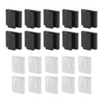 thumbnail image 1 of Large Self Adhesive Clips 10 Pcs, No Drilling Sticky Wall Hooks for Hanging Towels, Tapestries, Quilts & Decor, Adjustable Spring Clips for Bathroom, Kitchen, Home Organization, 1 of 4