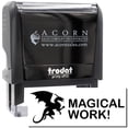 thumbnail image 1 of Large Self-Inking Dragon Magical Work Stamp, Trodat Printy 4913, Press and Print Stamping, Impression Size 7/8" x 2-1/4", Up to 10,000 Impressions - Black Ink, 1 of 10