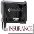 thumbnail image 1 of Large Self-Inking Insurance Stamp, Trodat Printy 4913, Press and Print Stamping, Impression Size 7/8" x 2-1/4", Up to 10,000 Impressions - Burgundy Ink, 1 of 1