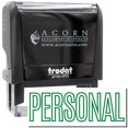 thumbnail image 1 of Large Self-Inking Outline Personal Stamp, Trodat Printy 4913, Press and Print Stamping, Impression Size 7/8" x 2-1/4", Up to 10,000 Impressions - Green Ink, 1 of 10