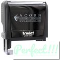 thumbnail image 1 of Large Self-Inking Perfect Stamp, Trodat Printy 4913, Press and Print Stamping, Impression Size 7/8" x 2-1/4", Up to 10,000 Impressions - Mint Green Ink, 1 of 10