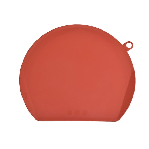 Large Semi Circular Cutting Board Kitchen,Double Sided Food Prep Chopping Surface,Plastic Durable Countertop Cutting Board,Meat Vegetable Separate Use Board,Non Slip Meal Prep Kitchen Tool