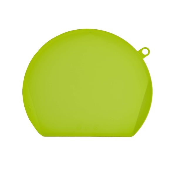Large Semi Circular Double-Sided Plastic Cutting Board Kitchen Chopping Board for Countertop