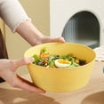 thumbnail image 1 of Reusable Lightweight Bowl for Rice Soup Snack Fruit Serving Salad Vegetable Large Kitchen Bowls with Durable Non-Slip Base for Everyday Meals and Family Dining Topliu, 1 of 8