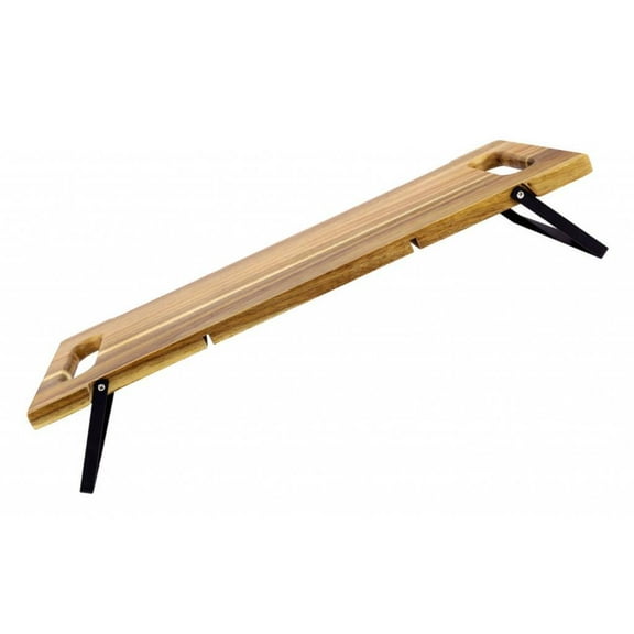 Large Serving Platter Wood Server Serving Board Long Rectangular with Folding Legs for Cheese Fruits Wedding Buffets