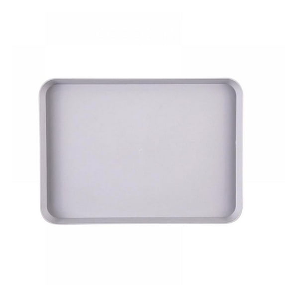 Large Serving Trays, Non-slip Plastic Food Trays