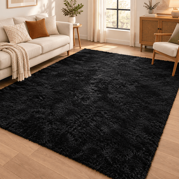 Shag Pattern Rugs Large Shag Rugs 9x12 Plush Fuzzy Area For Living Room Fbedroom Carpetry ...