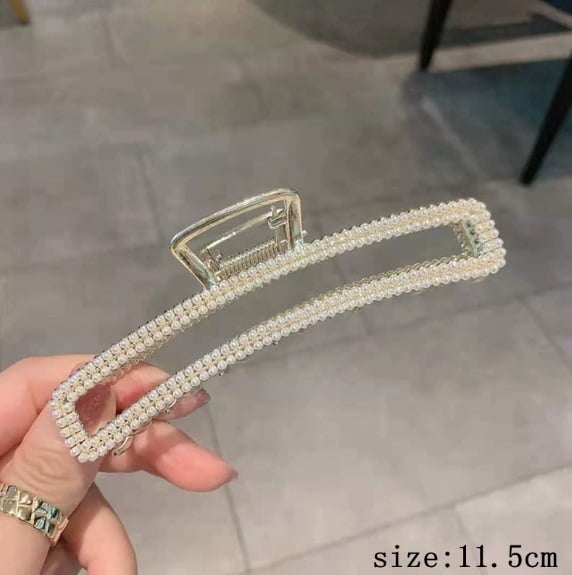 Large Shark Clips for Thick Hair - Stylish and Secure Hold for Everyday Use