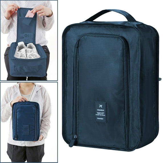 Large Shoe Bags for Travel, Shoe Travel Bag Holds of Shoes, Travel Shoe Bags for Packing in Suitcase, Portable Dance Shoe Storage Pouch, Shoe Organizer, Shoe Storage Bag, Hand Shoe Organizer