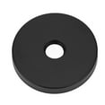 thumbnail image 1 of Large Shower Arm Flange, Stainless Steel Shower Arm Escutcheon Plate Rubber Gasket Decorative For Shower System Black, 1 of 8