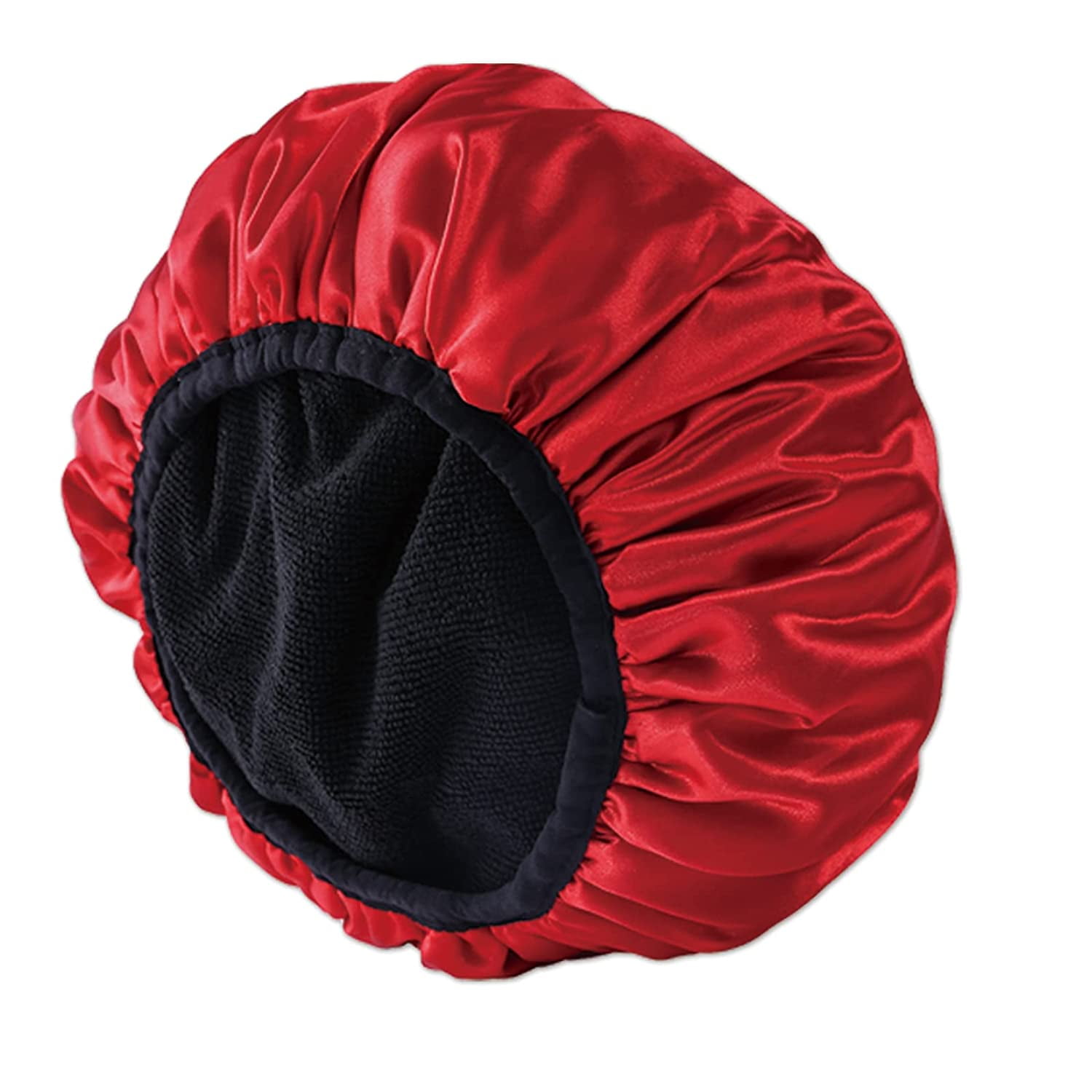 Large Shower Caps. Reusable Shower Cap for Women. Triple Layer Terry