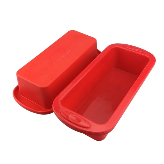 Large Silicone Bread Loaf Pans Set of 2 Baking Mold