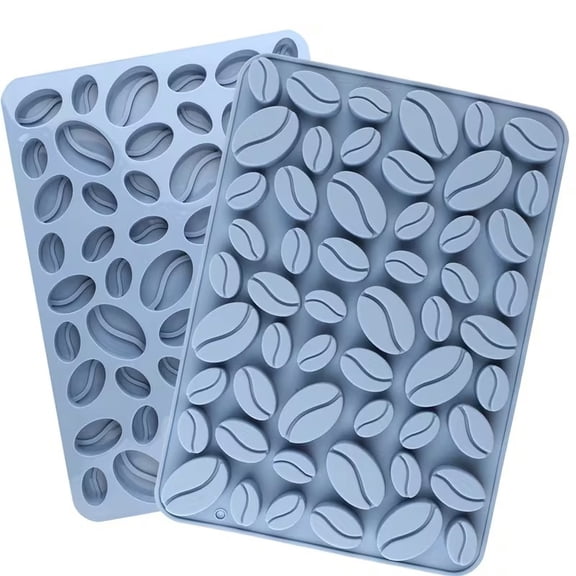Large Silicone Coffee Bean Mold for Baking, Chocolates, Ice Cubes & More - Versatile Kitchen Tool