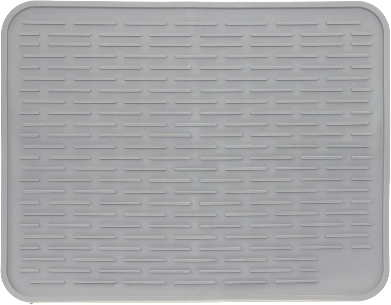 Large Silicone Dish Drying Mat for Kitchen Counter or Under Sink, 16