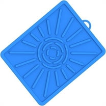 Large Silicone Griddle Tools Mat with Pad - 14.17x11.42 Inch Heat-Resistant Utensil Holder for BBQ Grill & Kitchen Countertop - Non- Spatula Mat for Cooking Accessories