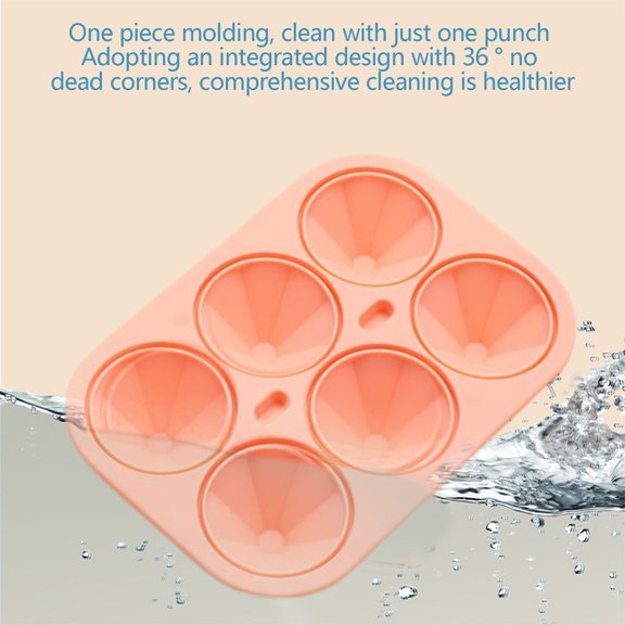 Large Silicone Ice Cube Maker Easy Release Form for Chilled Juice Fun Shapes