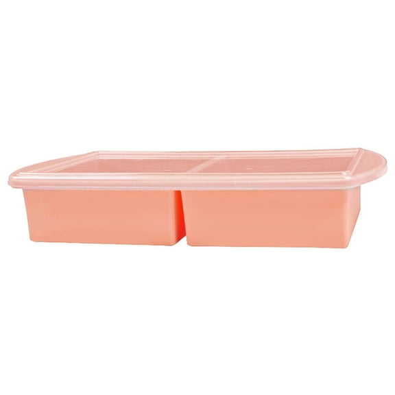 Large Silicone Ice Cube With Lid Soup Crisper Food Storage Box Ice Cube Ice Box
