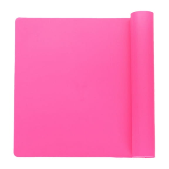 Large Silicone Kitchen Counter Mat, Non Slip Heat Resistant Countertop Protector Pad, Reusable Desk Saver Mat, Multi Use Silicone Pad for Baking, Craft Work, Air Fryer Base, Kitchen Appliance Surface