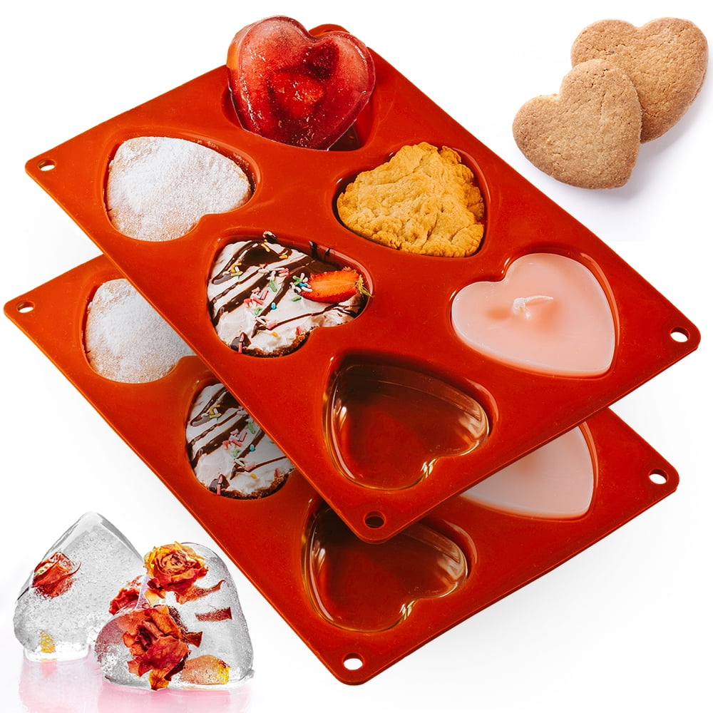 Butter Mold Tray with Lid Storage The Silicone Butter Molds with 4 Large  Storage