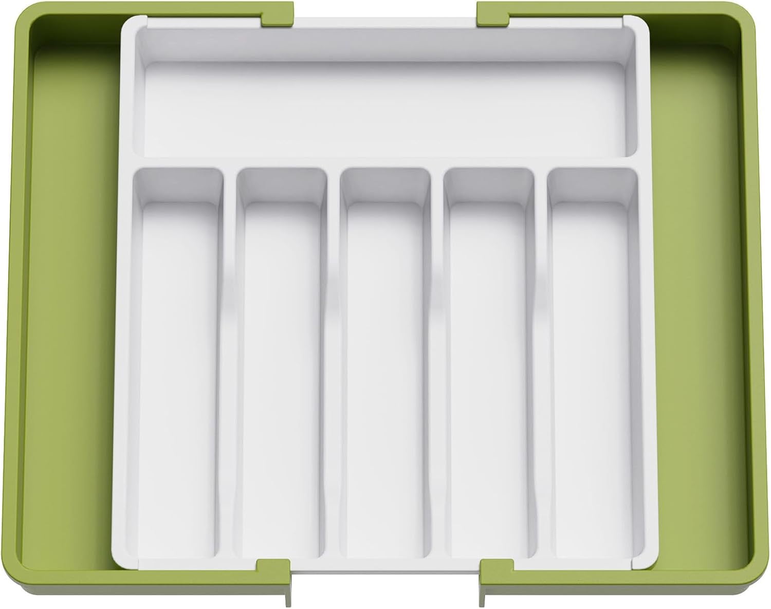 WQYWJOY Expandable Silverware Drawer Organizer - Adjustable Utensil Tray For Spoons, Forks, Knives