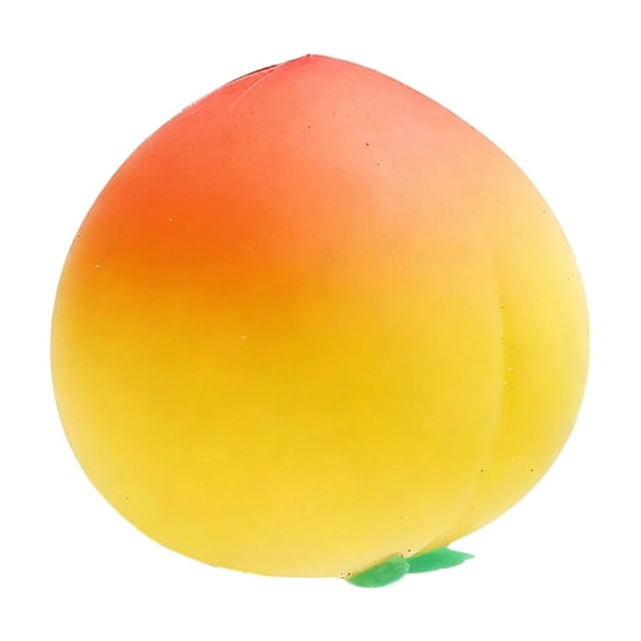 Large Simulation Peach Stress Relief, Soft Squeeze Fidget Ball for Office Home Decoration