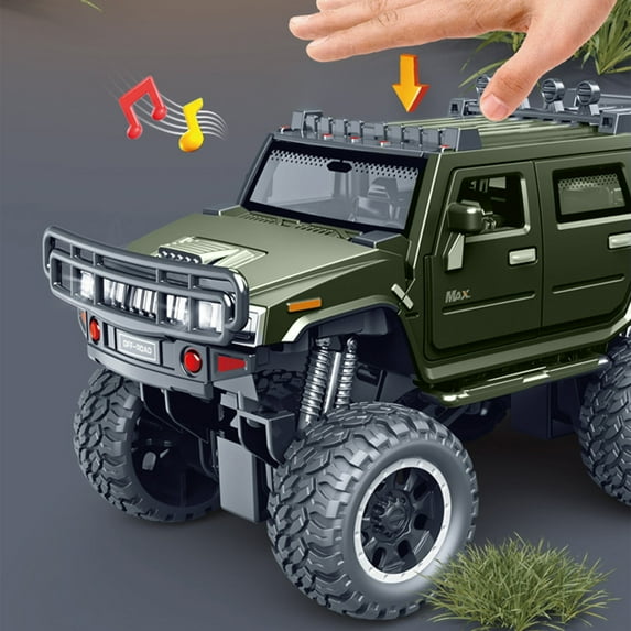 Large Six-Wheel Off-Road Swat Car Toy Car Inertias Voice And Light Polices Car Model Boy Gift Toy Car Gifts For Children