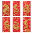 Large Size 2024 Year Of The Dragon Red Envelopes For Spring Festival 6