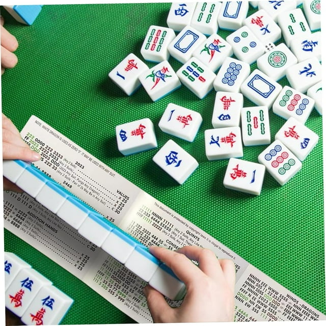 Large Size 2025 Mahjong Cards Official Rules & Standard Hands 4