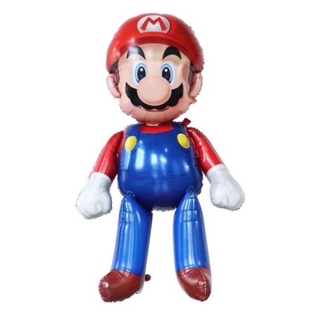 Large Size 60 Inch Mari Balloon Game theme Birthday Party Balloon Superhero Balloon Toy Sto Balloon