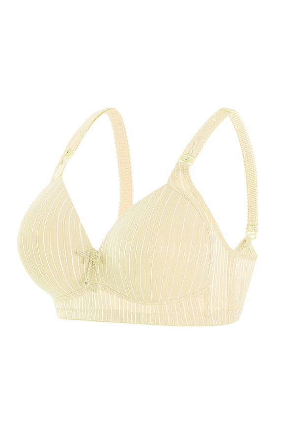 Large Size Bras for Women Thin Without Ring Comfortable Breathable Cotton Traditional Super Sleeping Bra Exercise Tops Womens Breast Support Stickers Non Wired 3XL