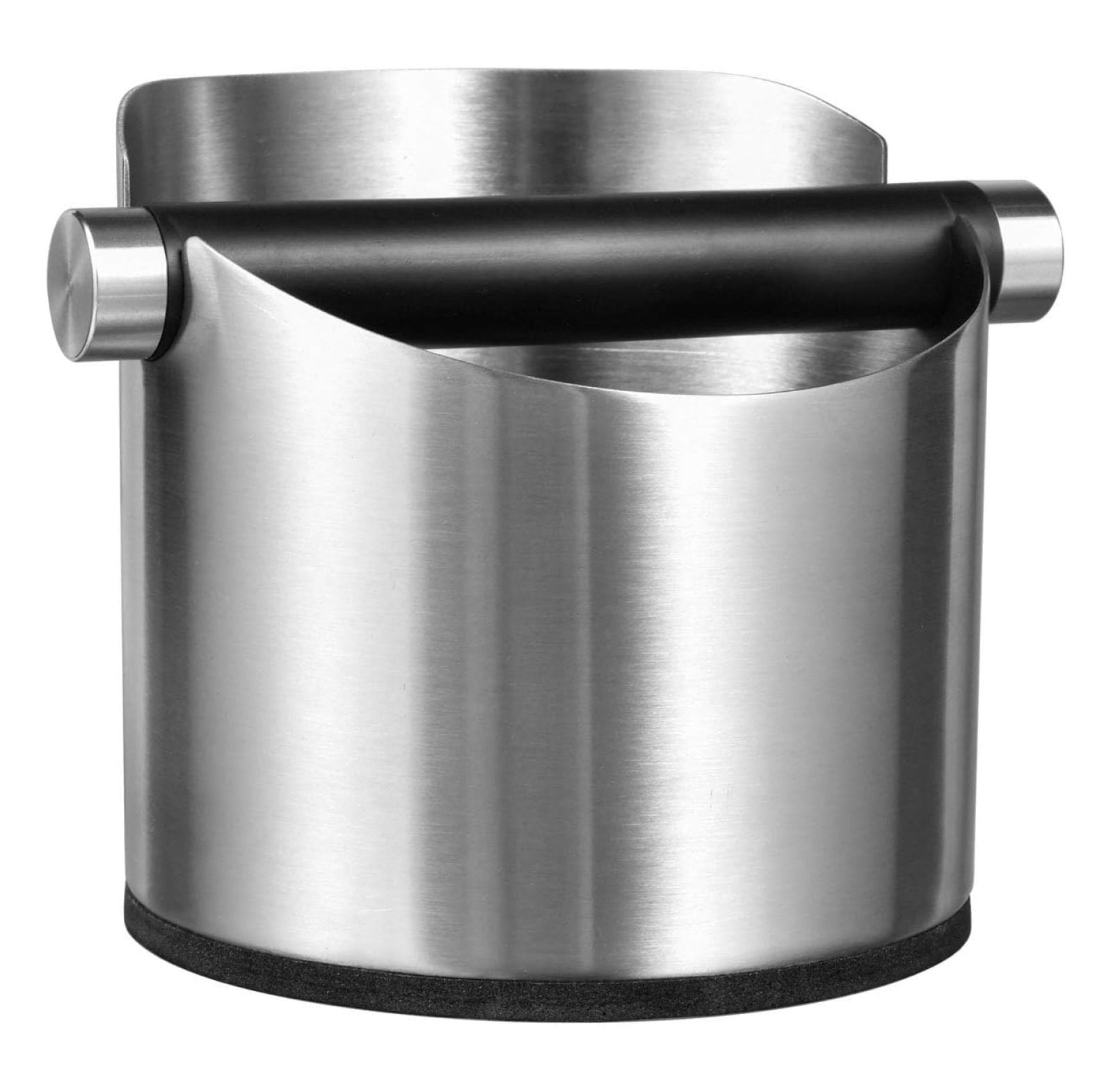 Large Size Coffee Knock Box, LcXctD Stainless Steel Construction Black ...