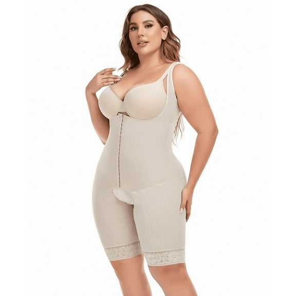 Large Size Corset Girdle Belt Postpartum Shaping Belly Belt Europe And The United States Female One-piece Shapewear 1773656642687669