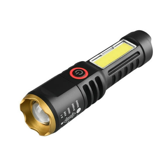 Large Size & High Powered Flashlight, Flashlights High Lumens 1000000, Super Bright Flashlight, Rechargeable Flashlights LED, Adjustable Tactical Flash light,Waterproof Flash Light for Home Emergency