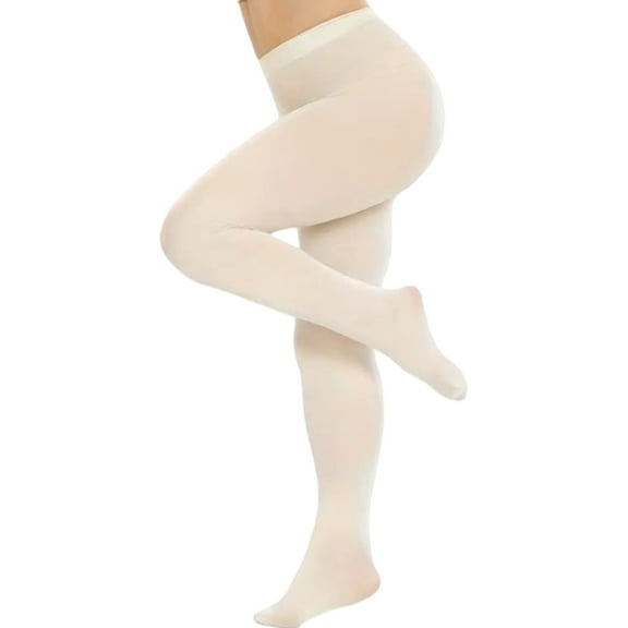 Large Size Multicolor Opaque Tights for Women Stylish Solid Colored Pantyhose