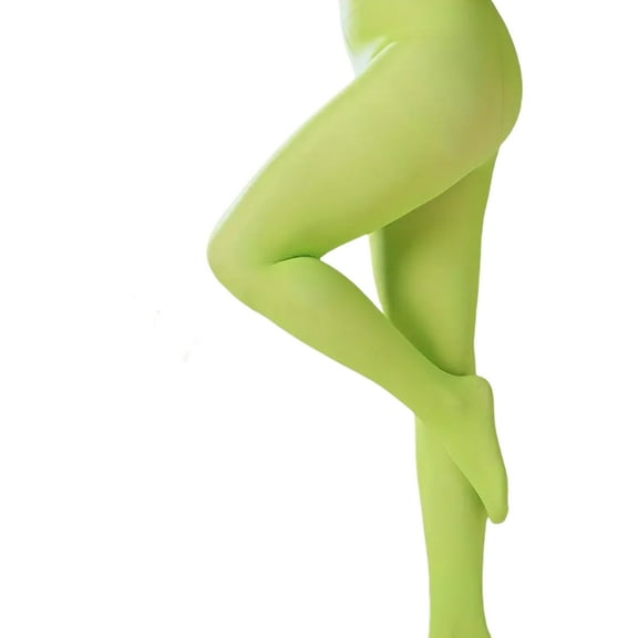 Large Size Multicolor Opaque Tights for Women Stylish Solid Colored Pantyhose