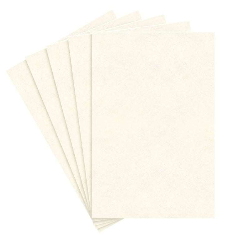 Large Size 'New White' Stationery Parchment Paper – Great for Posters,  Bulletins, Certificates, Menus and Invitations, 24lb Bond, 60lb Text, 90  GSM, 23 x 35 Inches