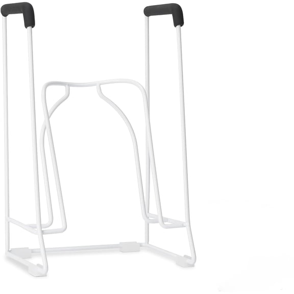 Large Size Stocking Donner, Sock Aid Tool to Put on Compression Socks for Large Calves from 18" to 20" in CircumferenceWhite