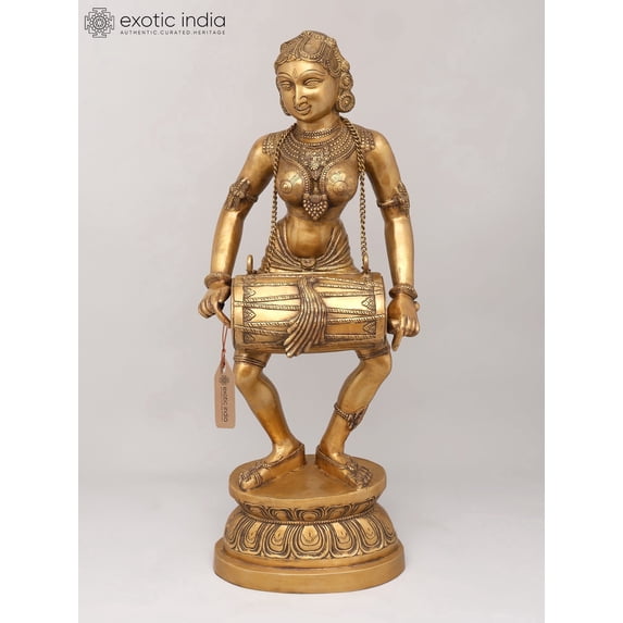 38 Inch Large Dancing Yakshi - Spirit Dancer