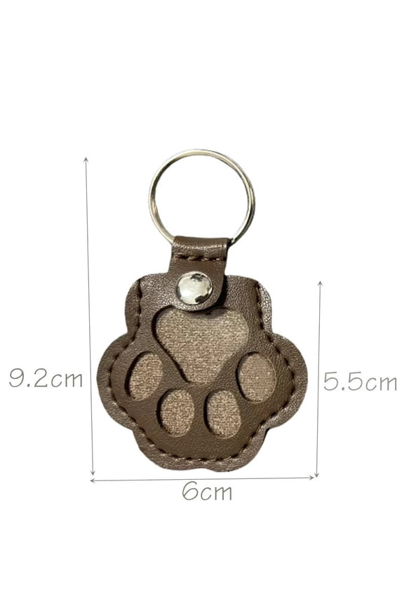 Large Size Transparent Cat Hair Keychain Pet Fur Memorial Pendant Memory Charm for Cat Dog Lovers Personalized Keepsake Gift
