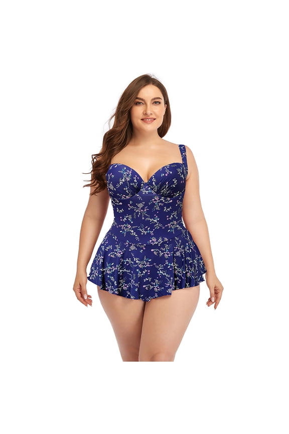 Large Size Women's Swimsuit 2025 Stylish New Bikini Set Swimwear for Women Sexy Swim Chubby Bathing Suits Swimming One Piece