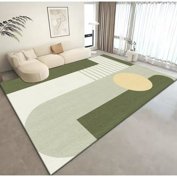 Large Size rative Carpet Living Room Simple Soft Rug Bedroom Home ration Mat Tatami Children's Absor
