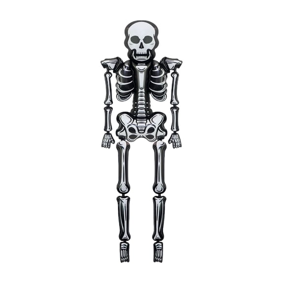 Large Skeleton Themed Air Balloon Perfectly For Halloween Decoration