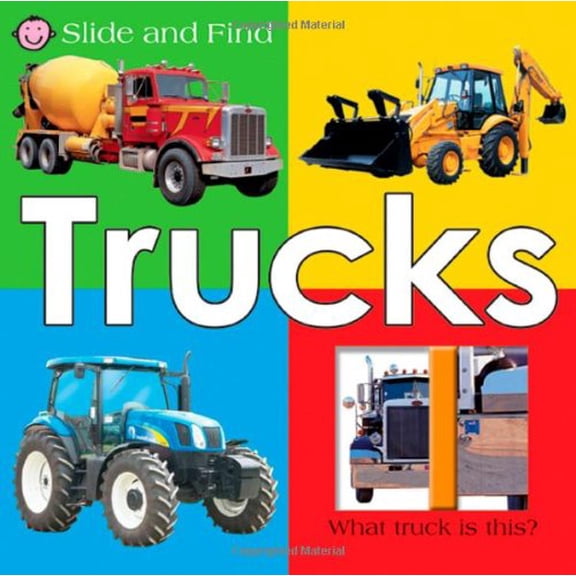 Pre-Owned Large Slide and Find Trucks: Large Slide and Find Trucks Paperback